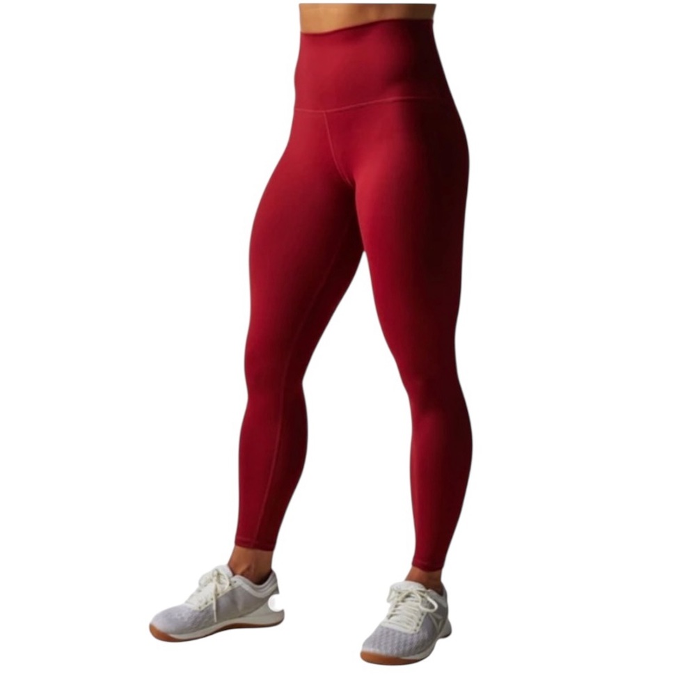 Born Primitive Leggings Lift Yourself Up 7/8 NWT Red Wine XXL Activewear Athlete - Picture 3 of 14